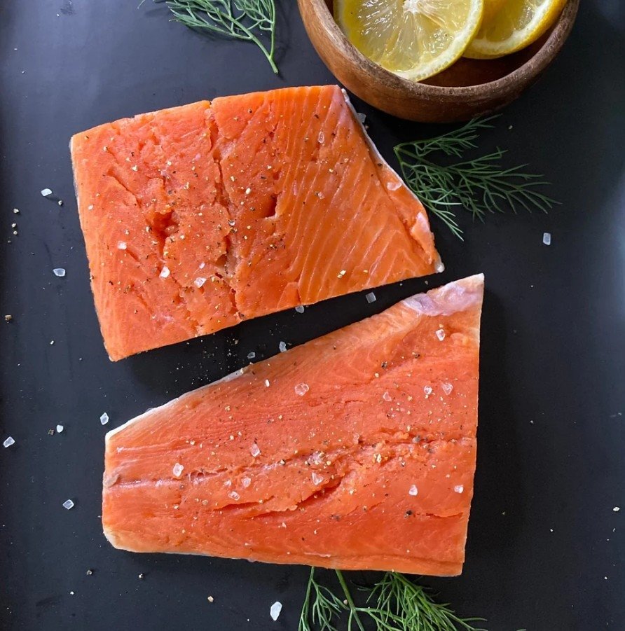 Tennessee Grass Fed sockeye salmon fillets